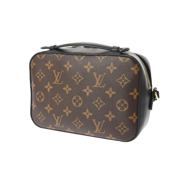 Louis Vuitton Handbags - Louis Vuitton Bag Canvas Saintonge Shoulder Black Noir Monogram